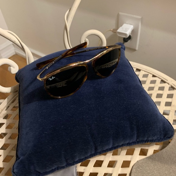 Ray Ban Olympian tortoise shell aviator sunglasses - Picture 3 of 9